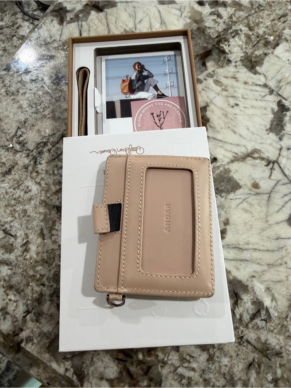 Andar Denner in blush